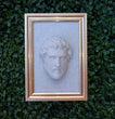 Antoninus Pius, framed 3D printed sculpture