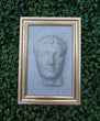 Tiberius, framed 3D printed sculpture